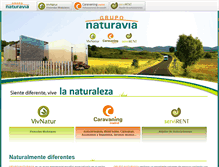 Tablet Screenshot of gruponaturavia.es